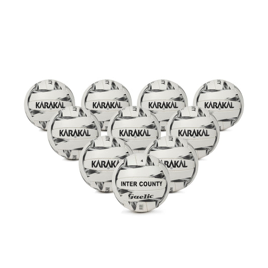 karakal Intercounty Ball Size 4 - 10 Pack