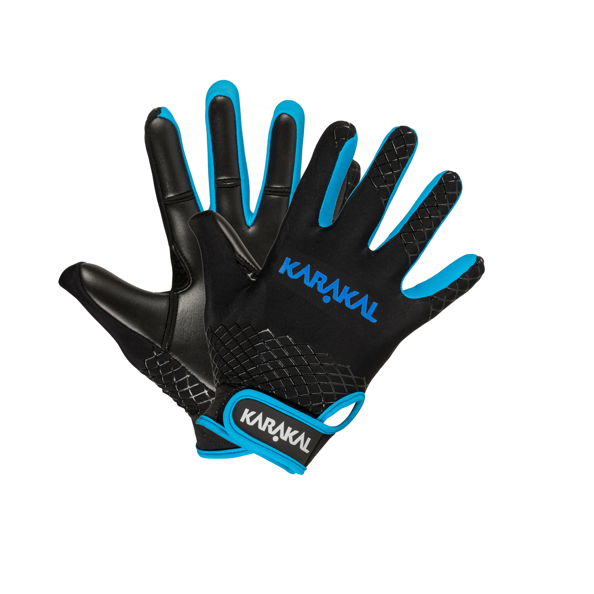 Karakal Web Gaelic Glove Black Blue