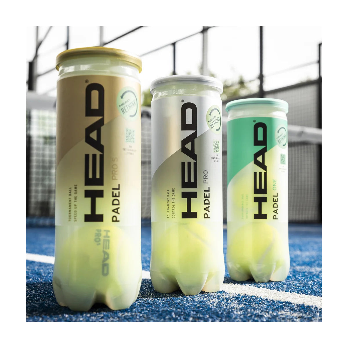 Head Padel Pro S 3 Ball Can