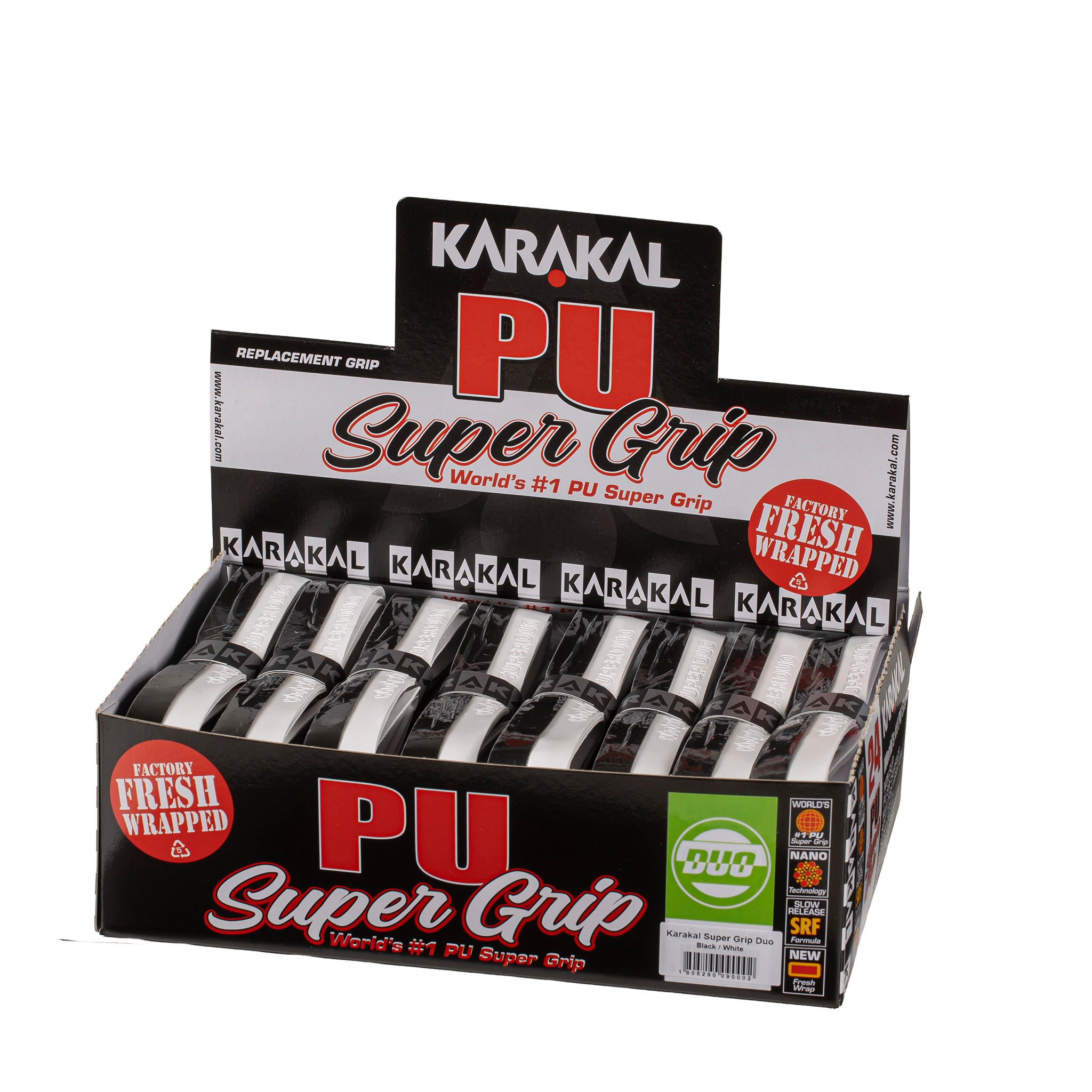 Karakal Duo Grip- Black/White