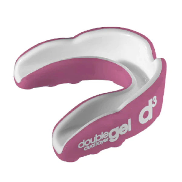 d3 Mouth Guard - Pink/White