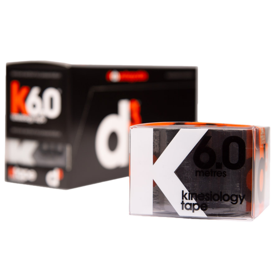 d3 Kinesiology Tape 6 Metre - Black