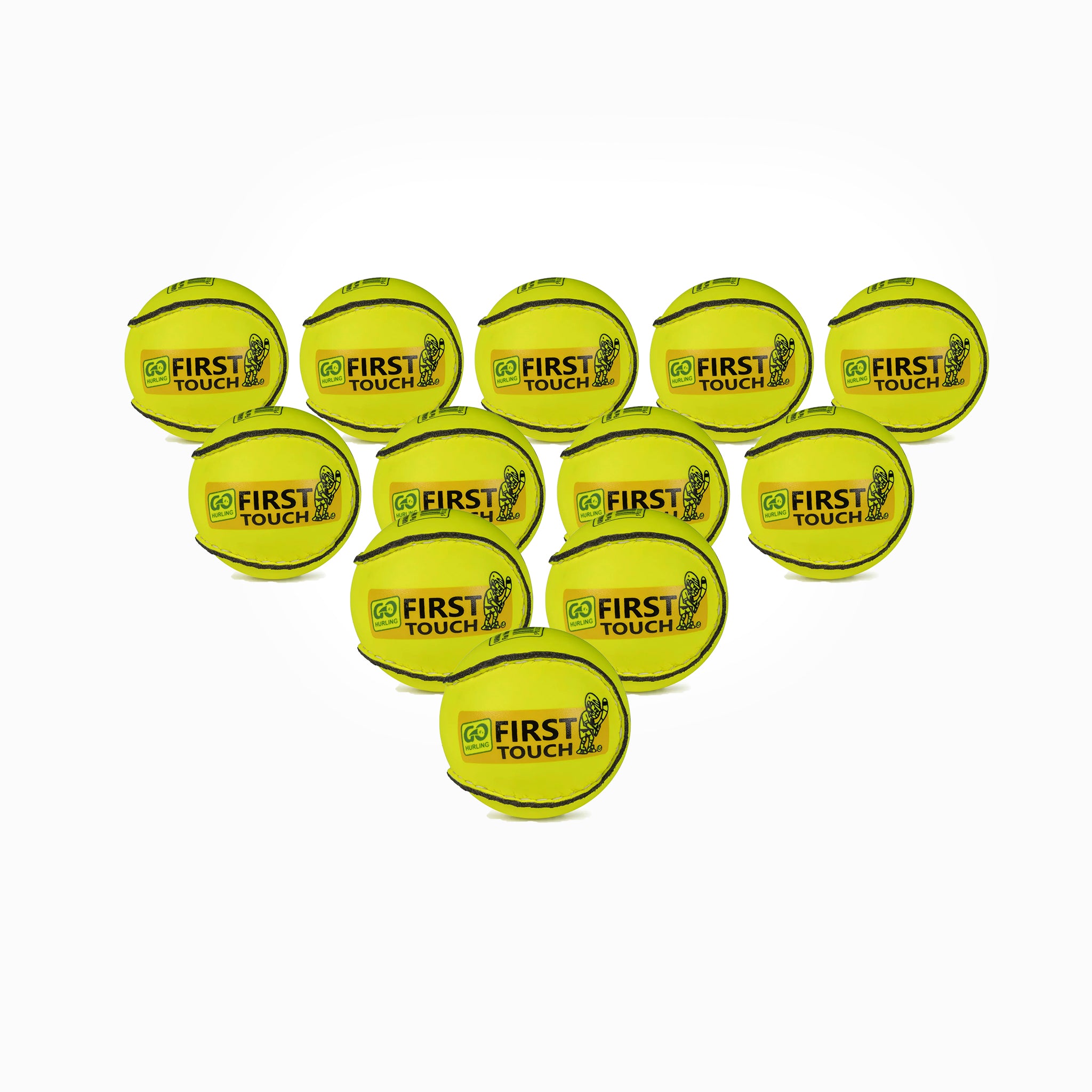 Karakal First Touch Sliotar - Yellow x12