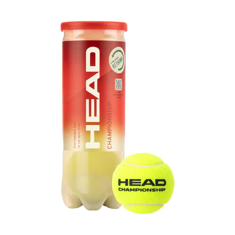 Head Championship Tennis Ball x 3 Ball Can