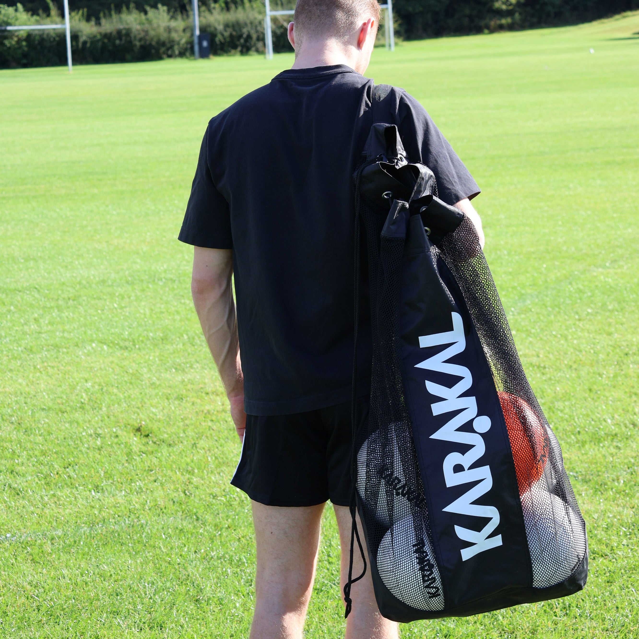 Karakal Ball Bag Black White