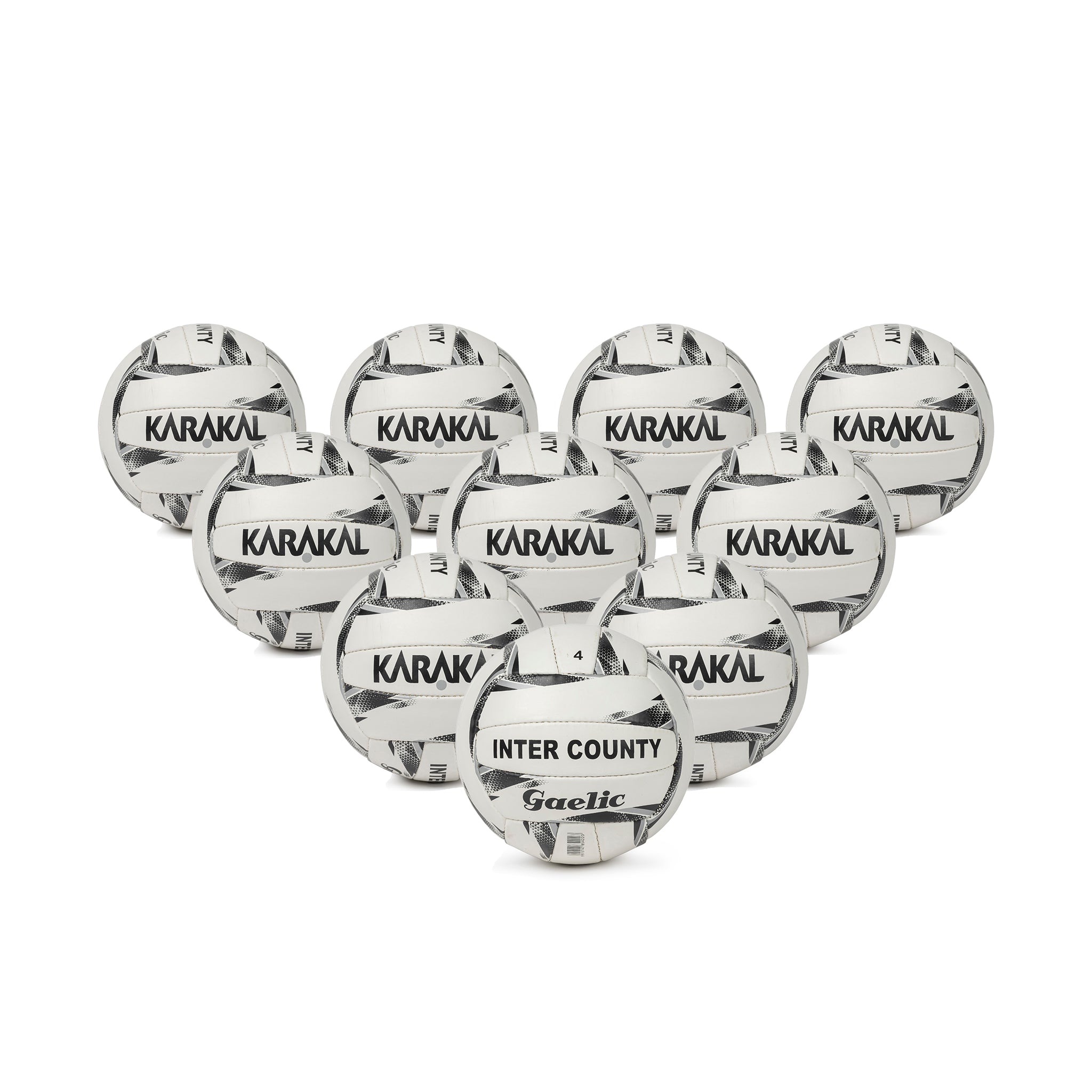 karakal Intercounty Ball Size 4 - 10 Pack