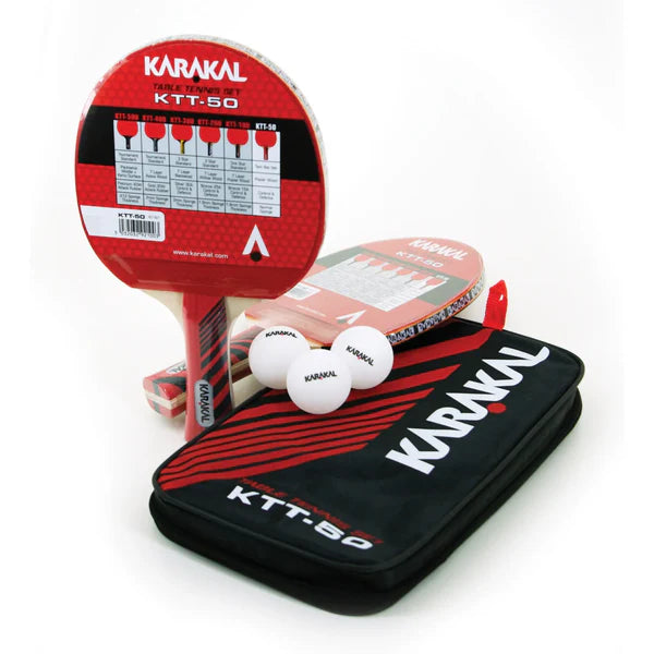 Karakal KTT 50 Table Tennis 2 Bat Set