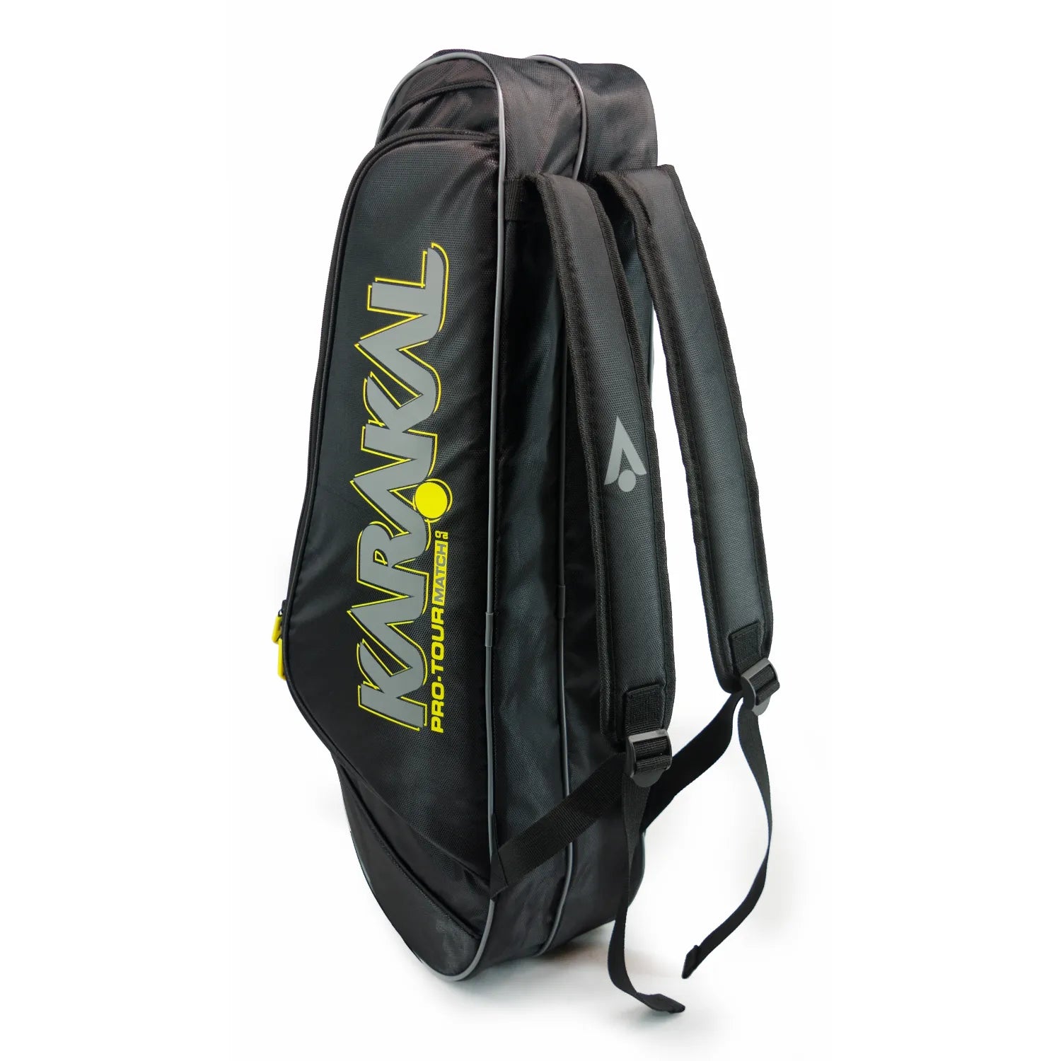 Karakal Pro Tour 2.0 Match, 4 Racket Bag with Yellow Trim