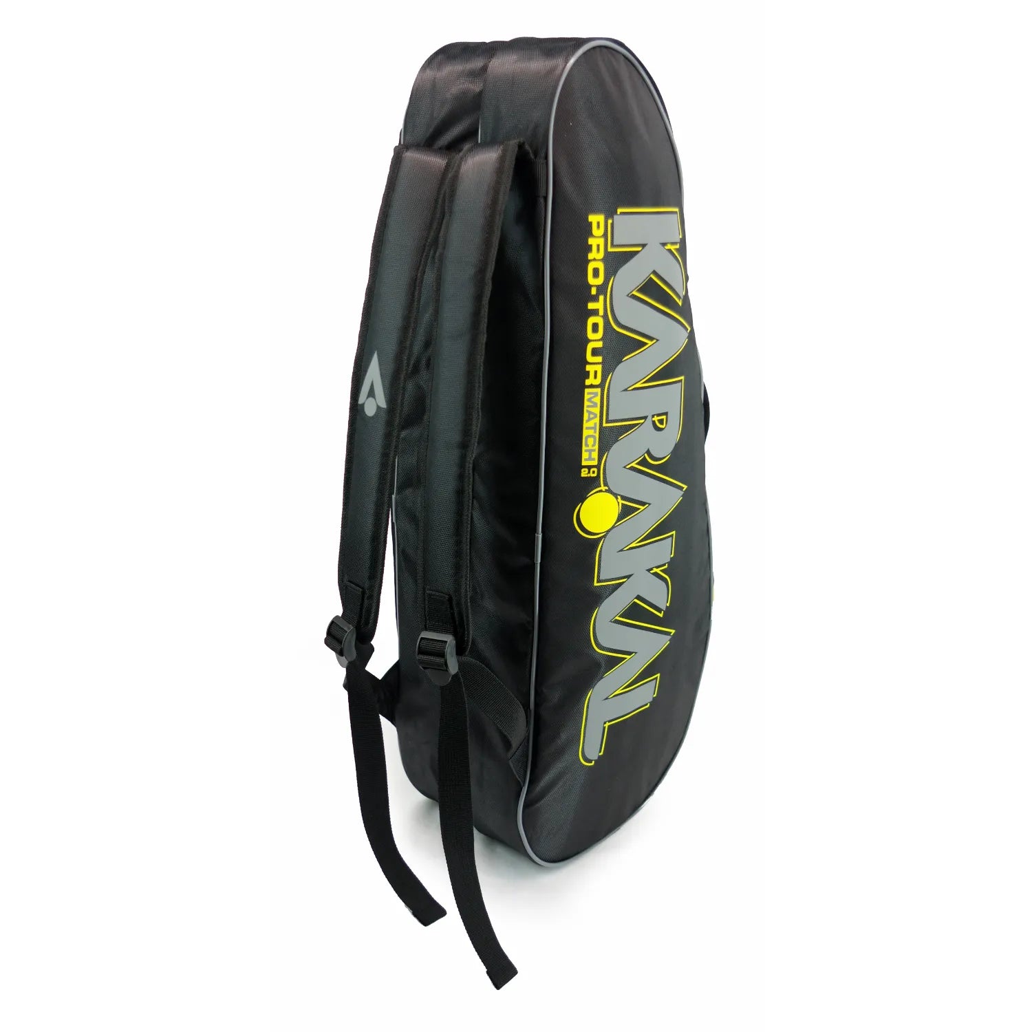 Karakal Pro Tour 2.0 Match, 4 Racket Bag with Yellow Trim