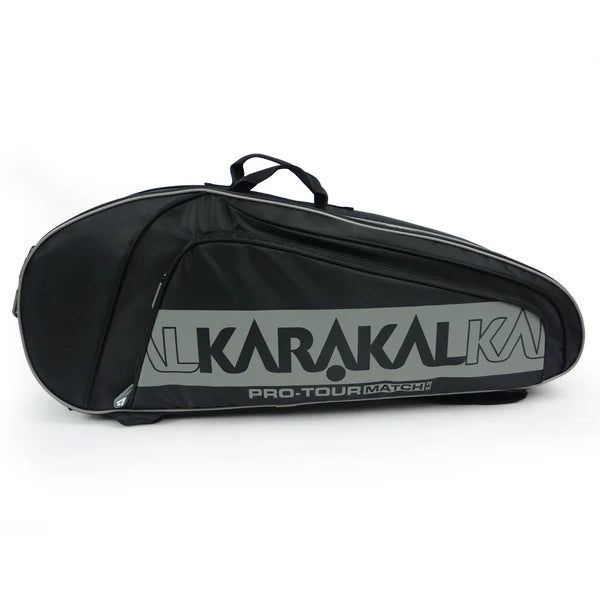 Karakal Pro Tour 2.0 Match, 4 Racket Bag Grey