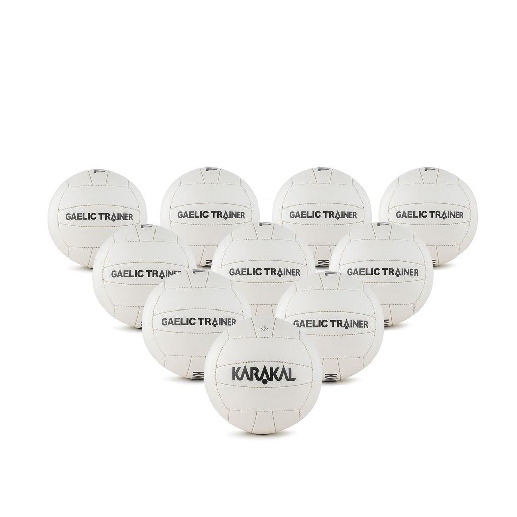 Karakal Gaelic Trainer Ball Size 5 - 10 Pack