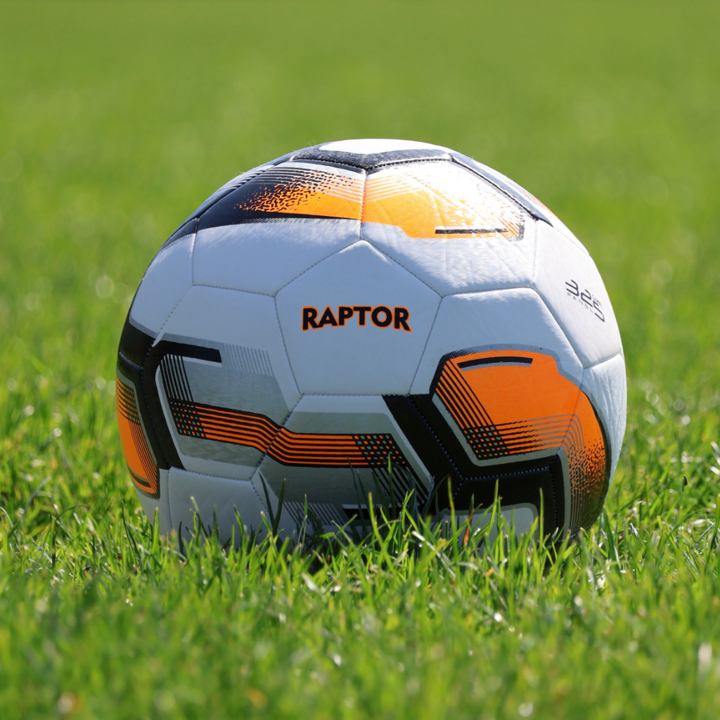 Raptor Wave Training Soccer Ball Neon Orange