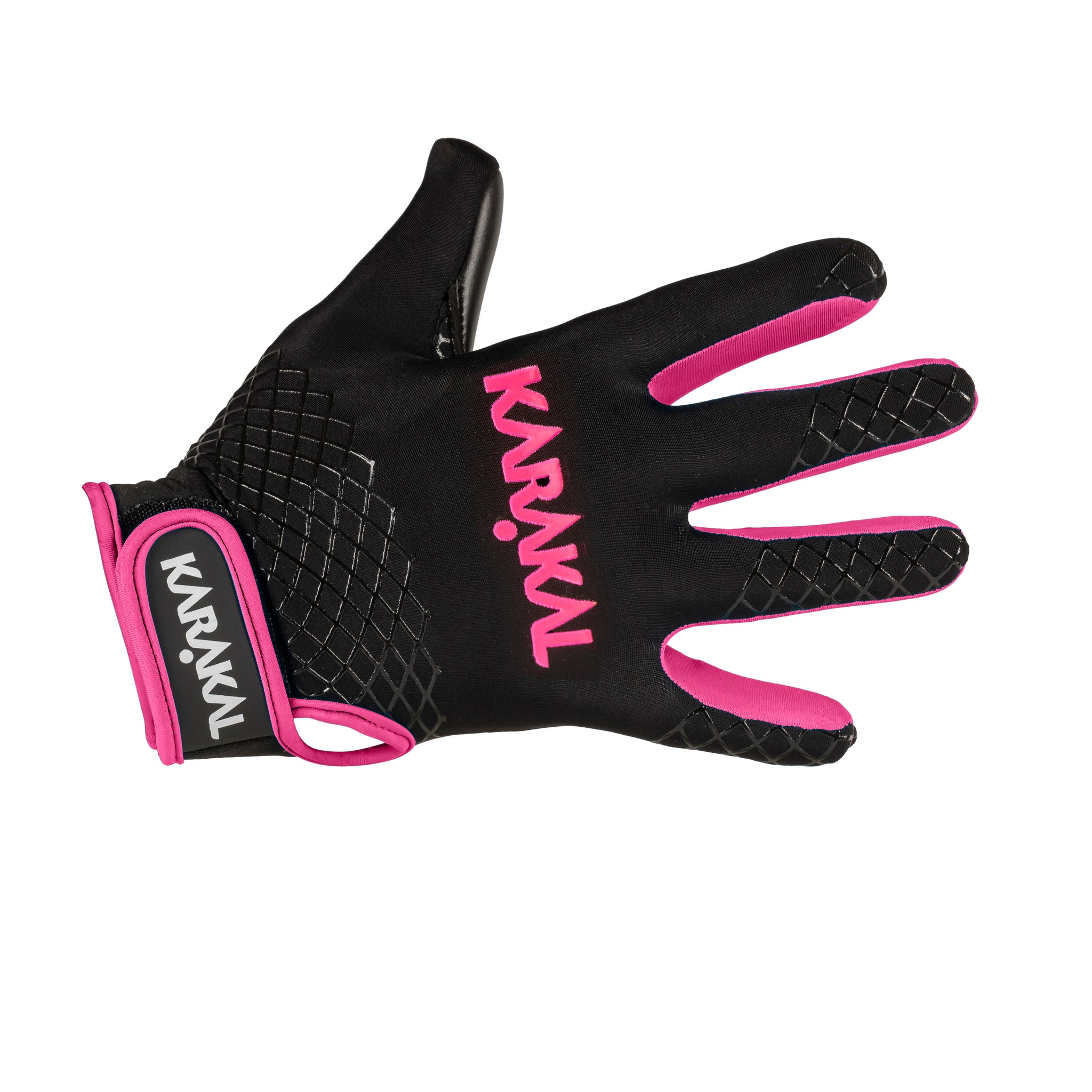 Karakal Web Gaelic Glove Black Pink