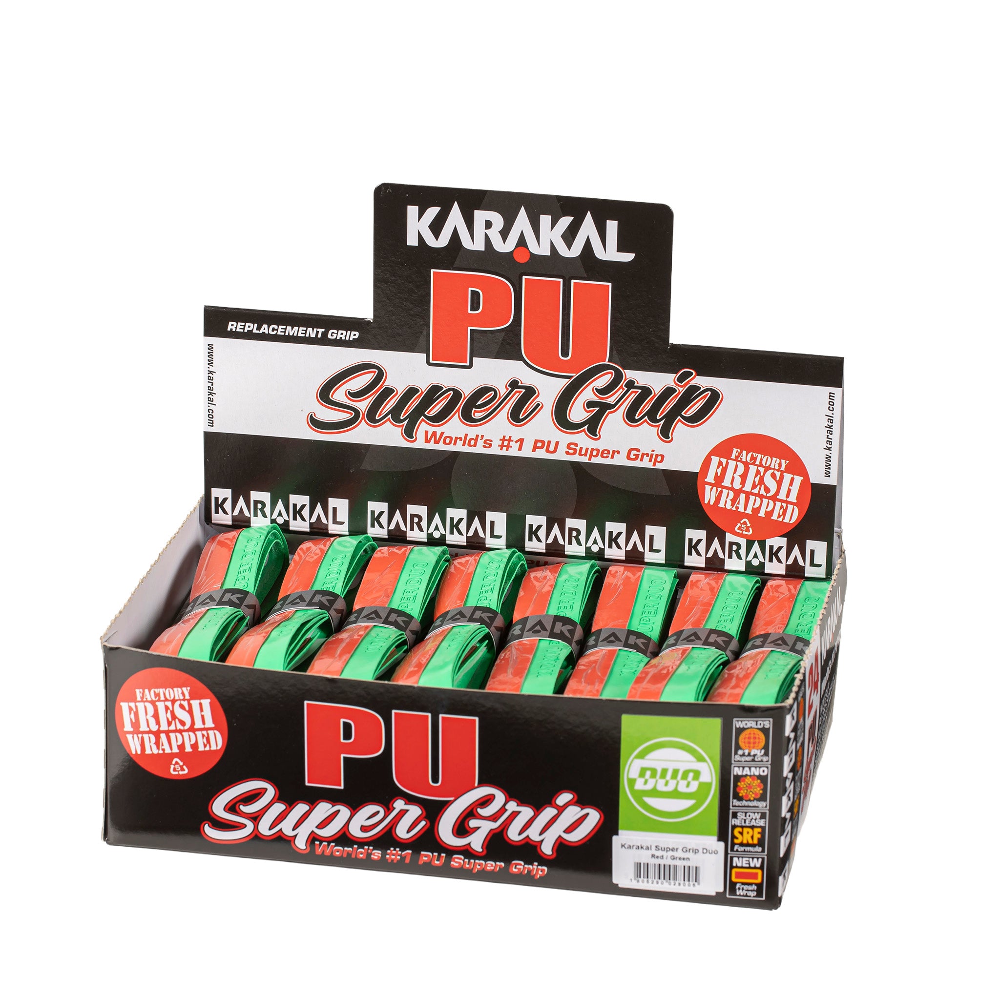 Karakal Duo Grip- Green/Red