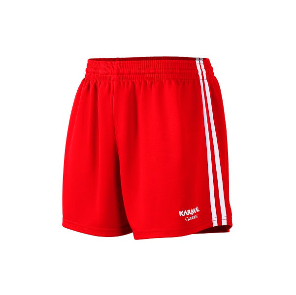 Karakal Elite Gaelic Short Red White