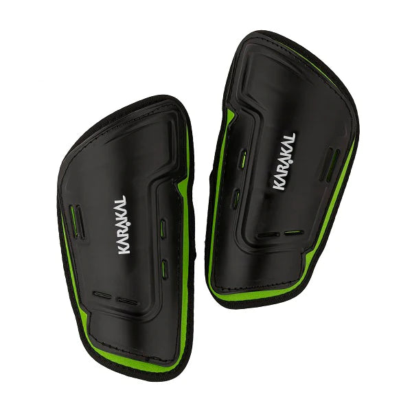 Karakal Slip Shin Guard Black