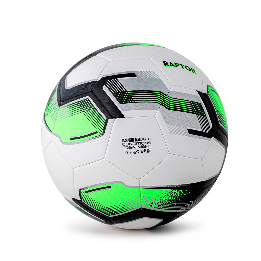 Raptor Wave Training Soccer Ball Neon Green