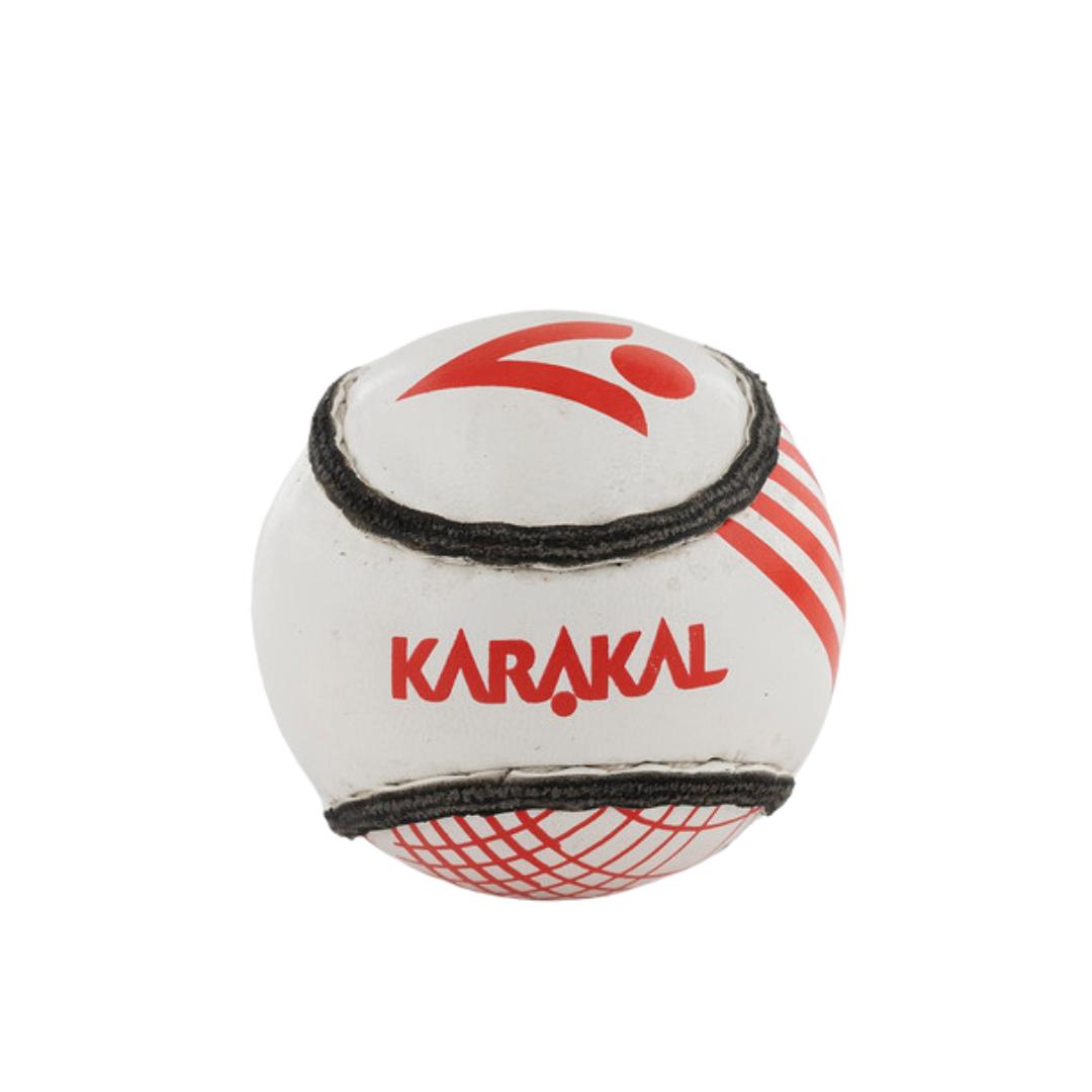 Karakal Training Sliotar Size 4 - White/Red