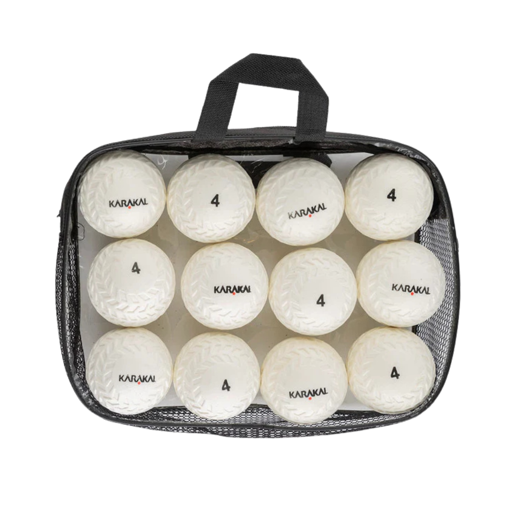 Karakal Speed Ball - White x12