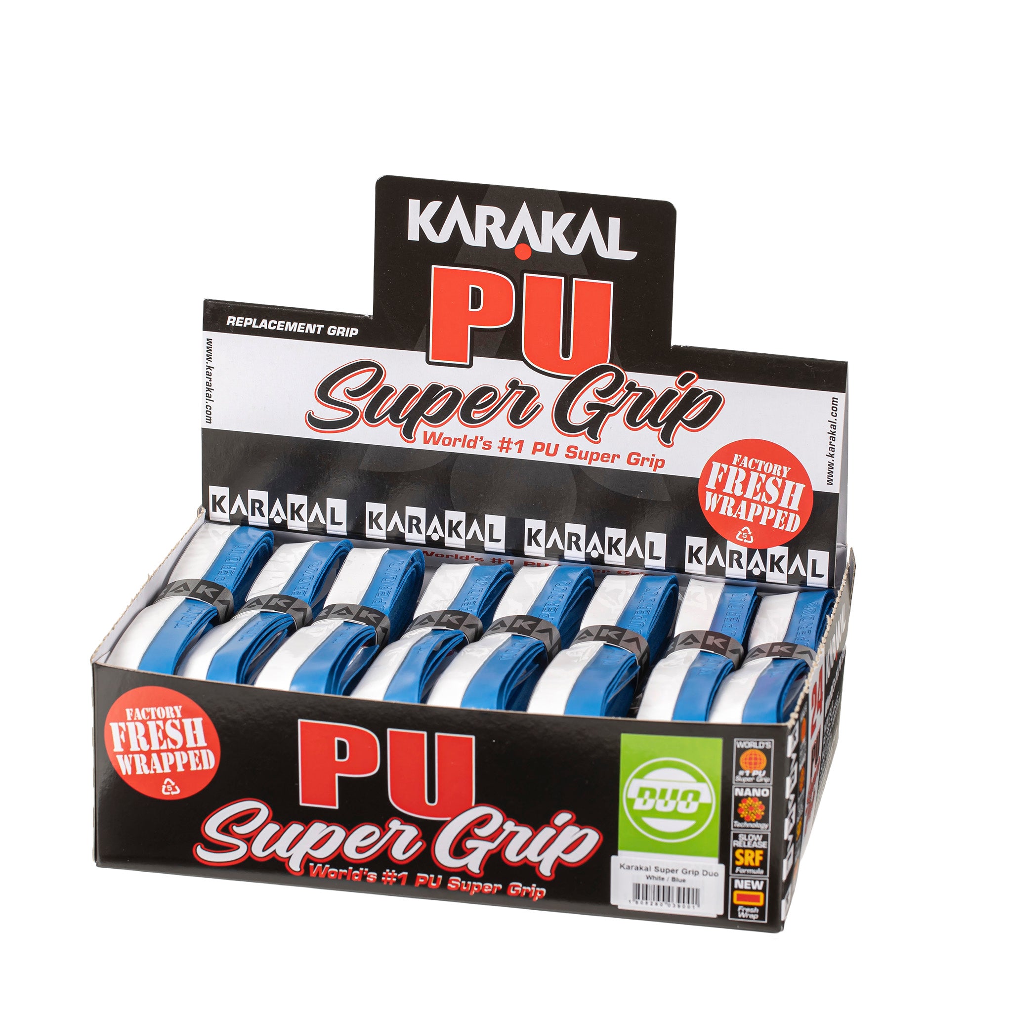 Karakal Duo Grip- Blue/White
