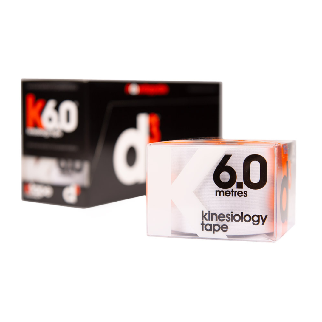 d3 Kinesiology Tape 6 Metre - White