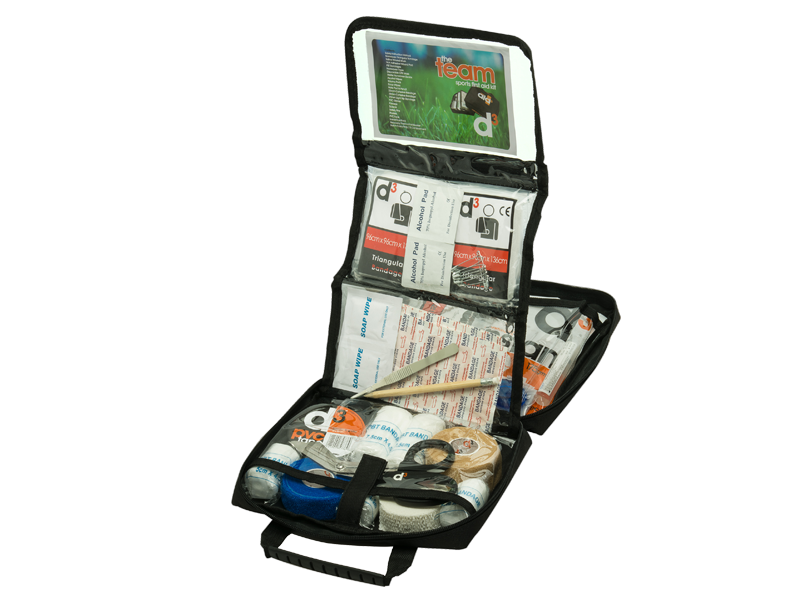 d3 Team Sports First Aid Kit x 66 Pieces