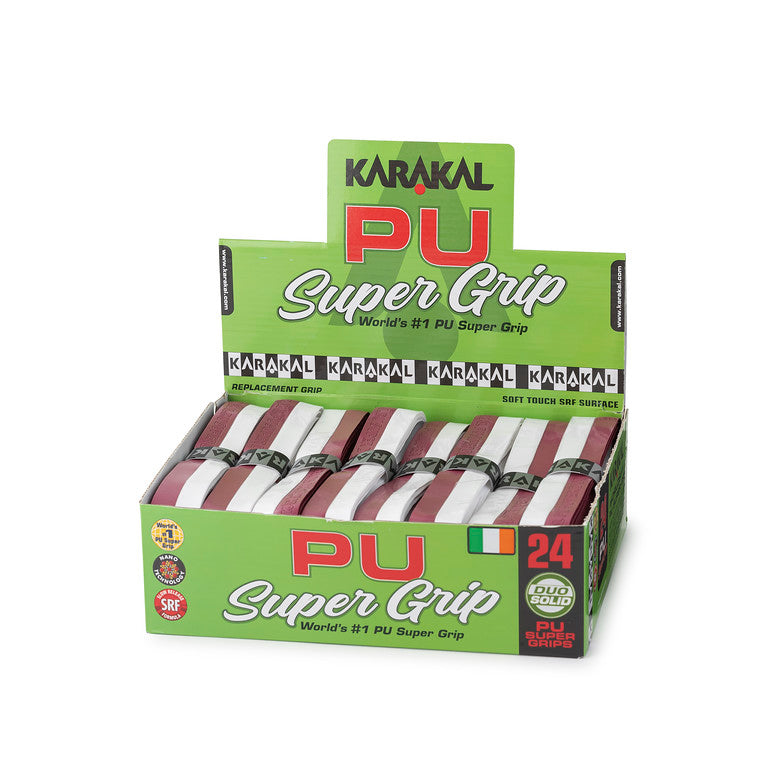 Karakal Duo Grip - Maroon/White