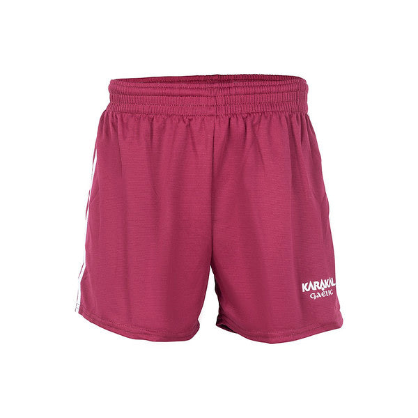 Karakal Elite Gaelic Short Maroon White