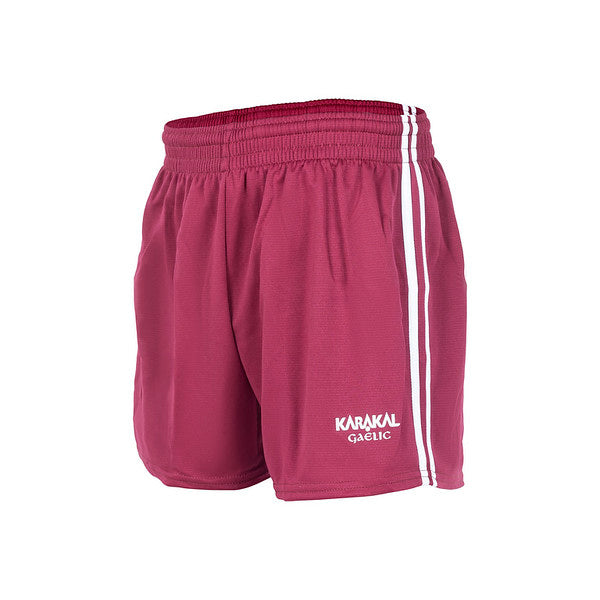 Karakal Elite Gaelic Short Maroon White