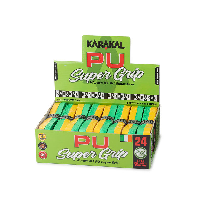 Karakal Duo Grip- Green/Yellow