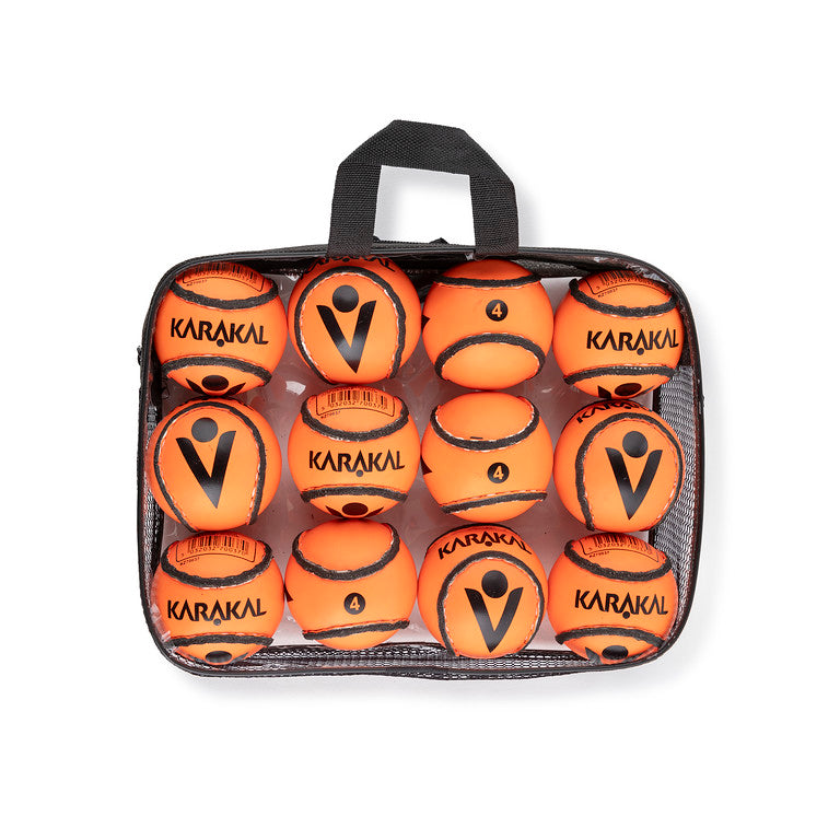 Karakal Training Sliotar Size 4 - Fluo Orange