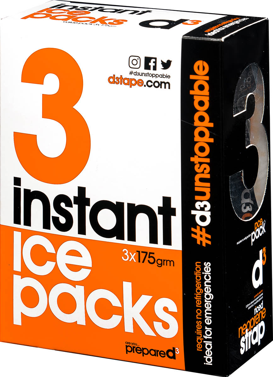 D3 Instant Ice Packs