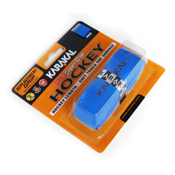 Karakal PU Super Hockey Grip Blue