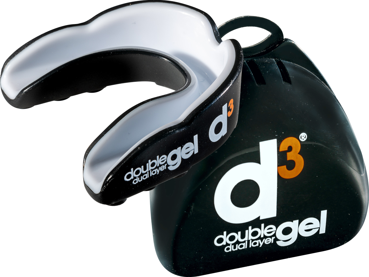 d3 Mouth Guard - Black/White
