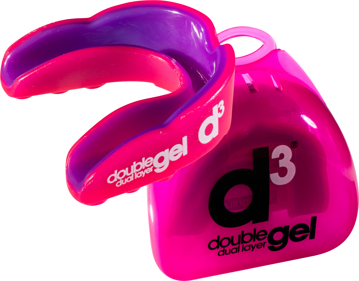 d3 Mouth Guard - Pink/Purple