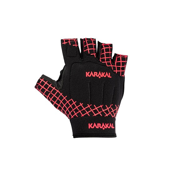 Karakal Pro Hurling Glove Black Pink