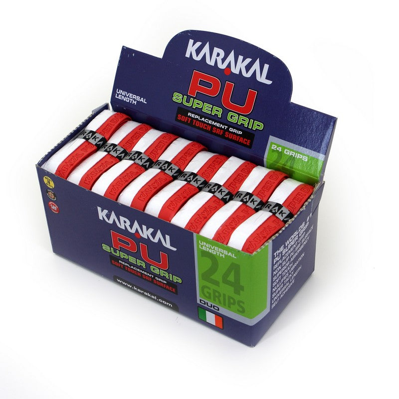 Karakal Duo Grip- Red/White