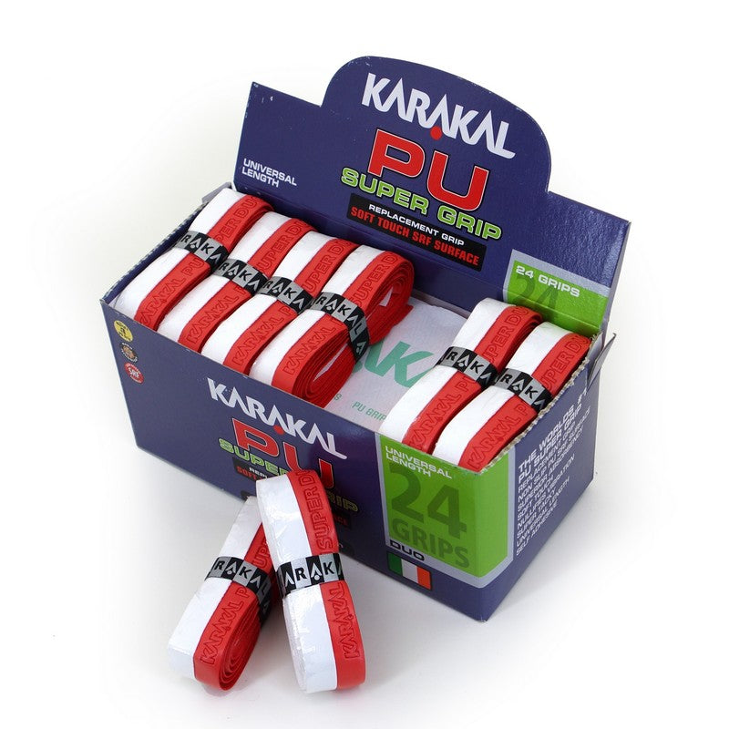 Karakal Duo Grip- Red/White