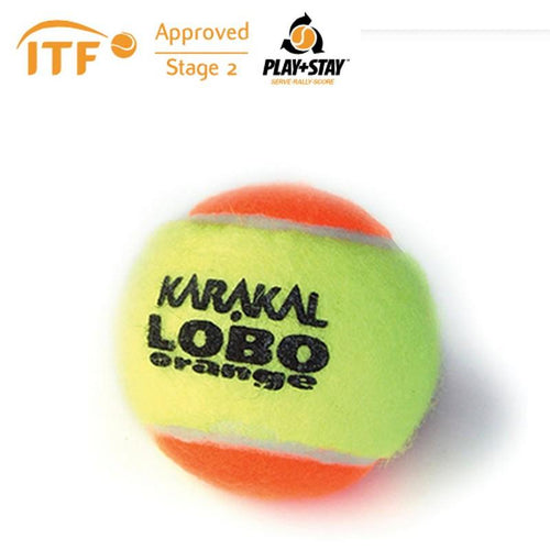 Karakal LoBo Tennis Balls - Orange (x12)