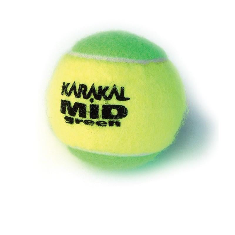 Karakal MID Tennis Balls - Green (x12)