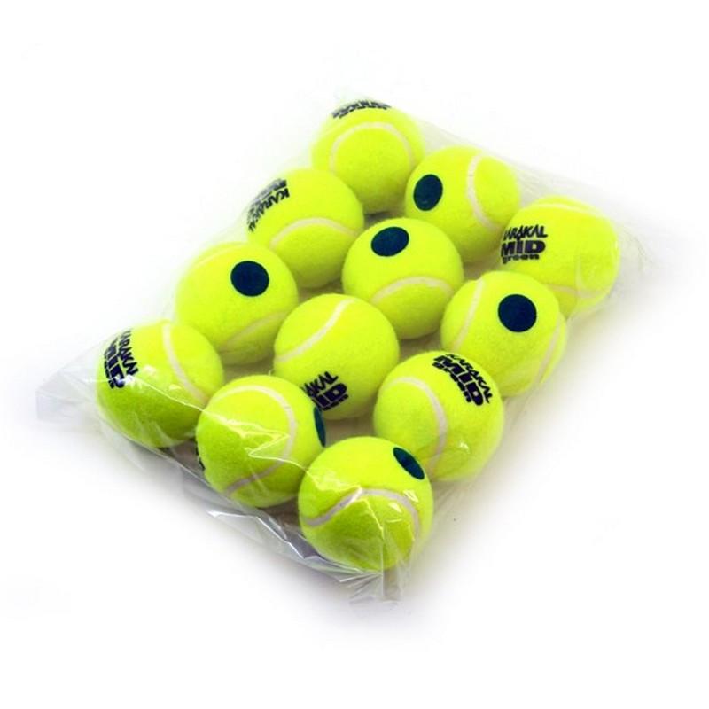Karakal MID Tennis Balls - Green (x12)