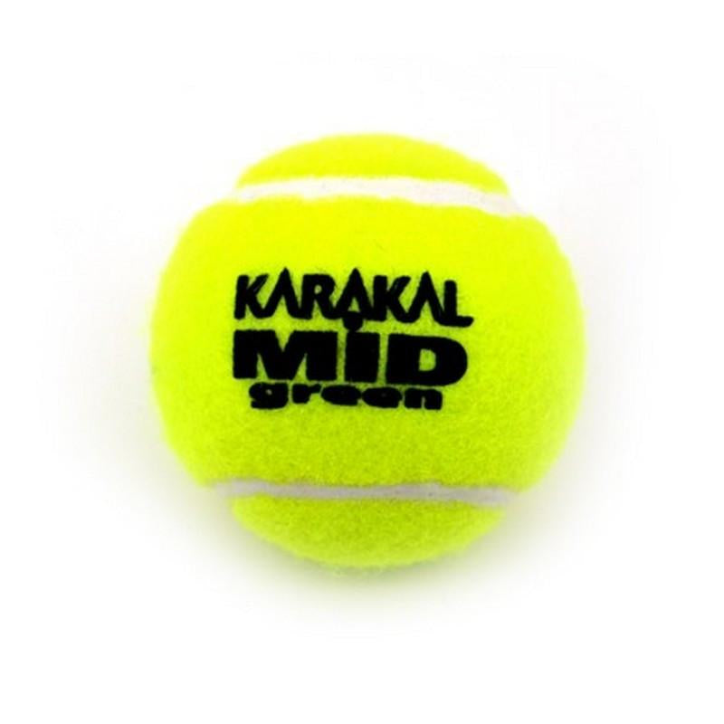 Karakal MID Tennis Balls - Green (x12)