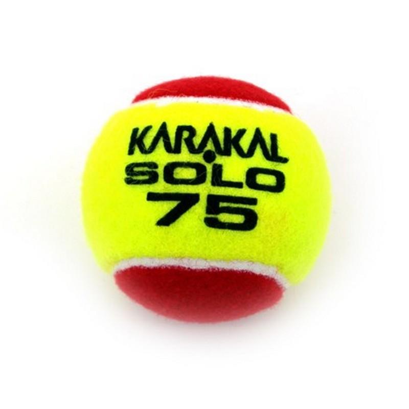 Karakal Solo 75 Tennis Balls - Red 