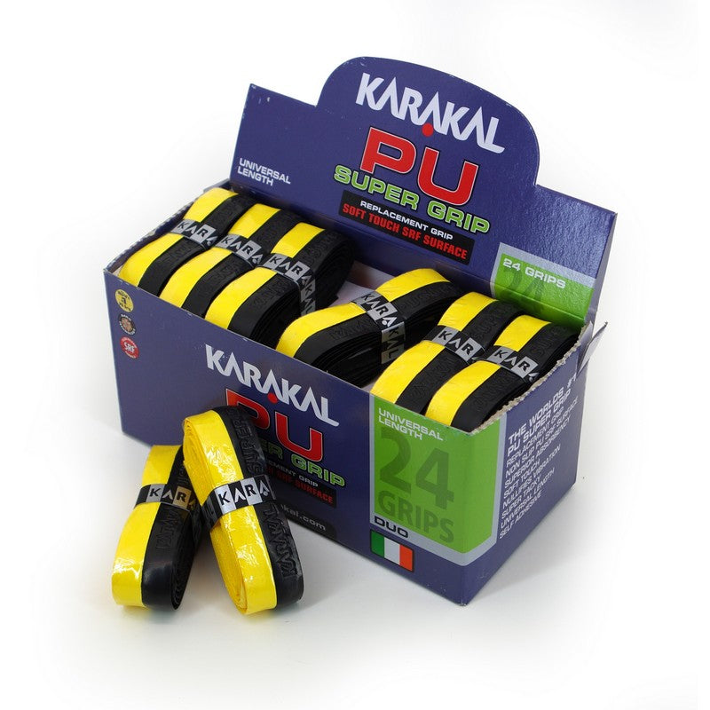 Karakal Duo Grip- Black/Yellow