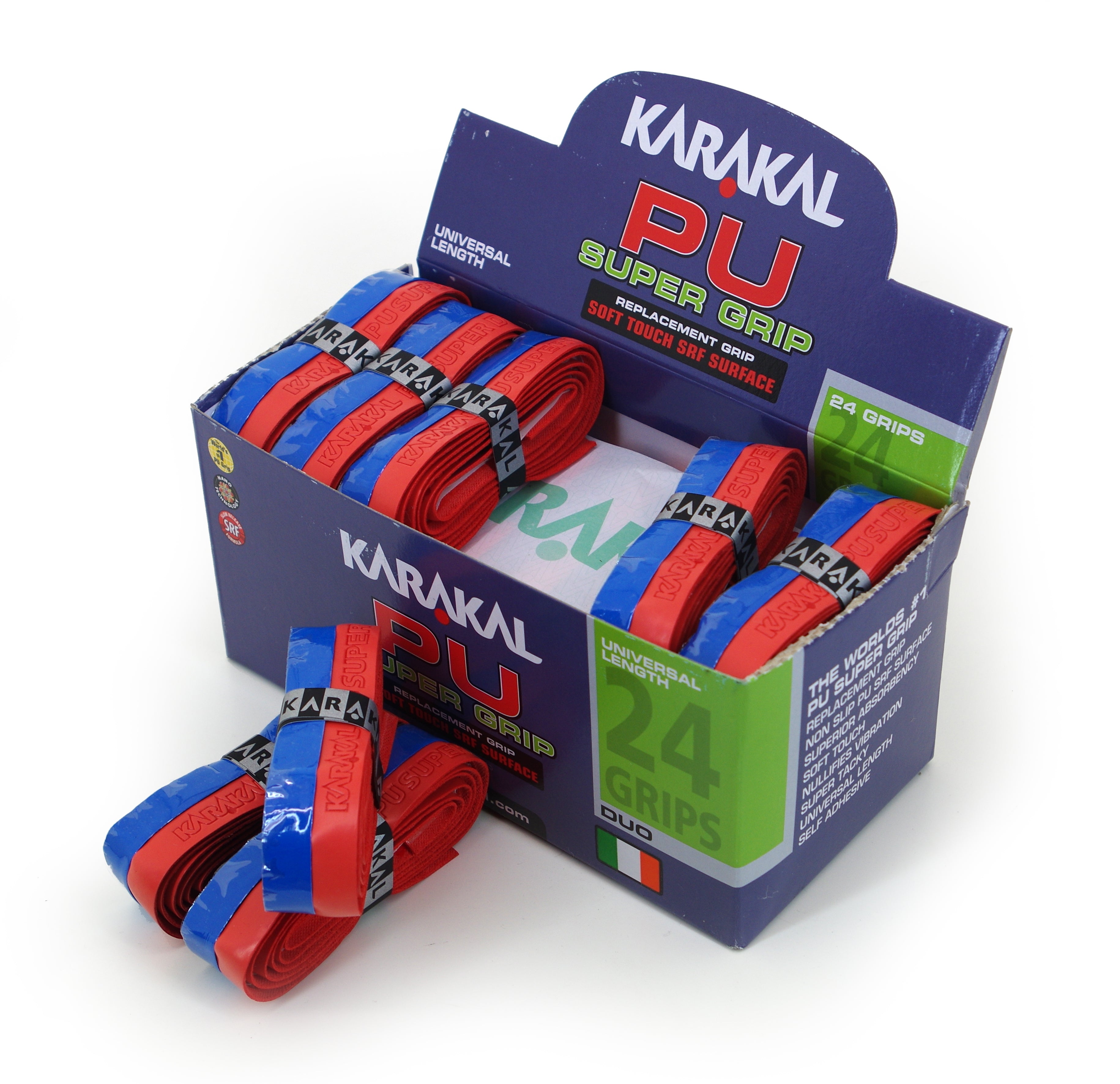 Karakal Duo Grip - Blue/Red