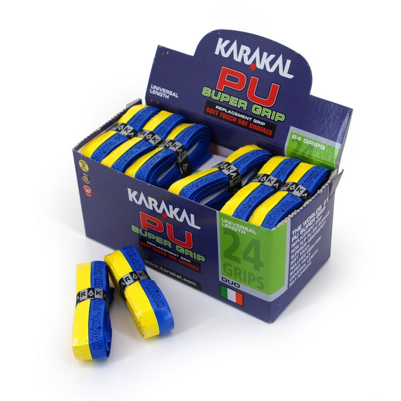 Karakal Duo Grip - Blue/Yellow