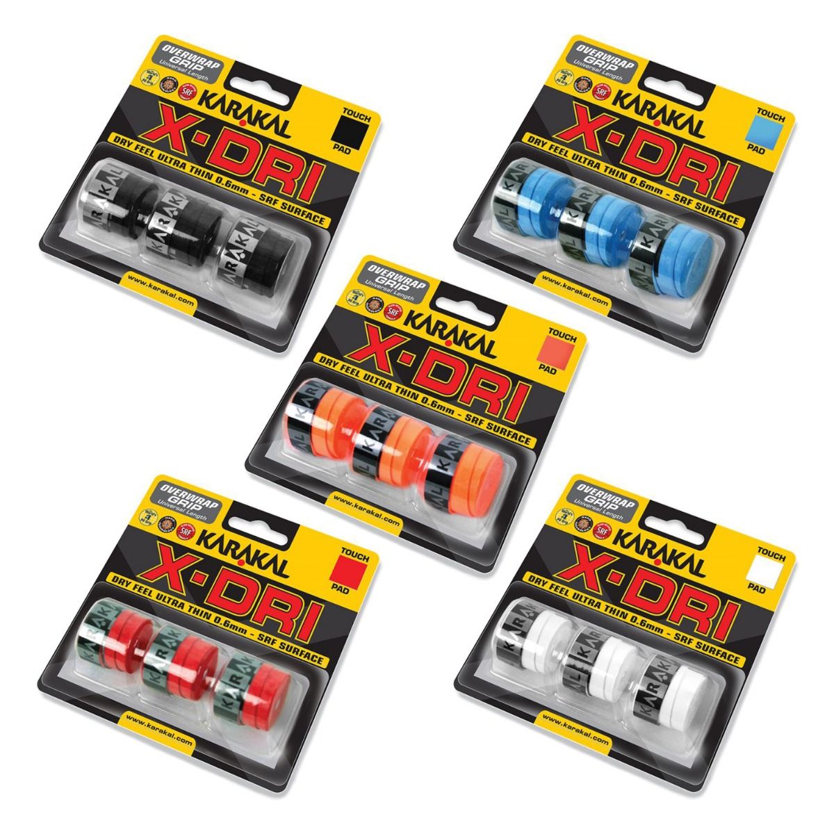 Karakal X-DRI Overwrap Grip